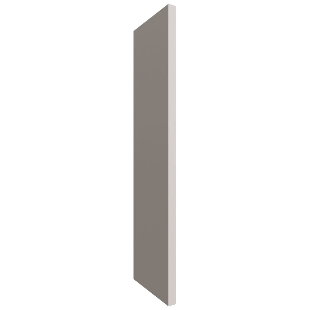 Fabuwood Allure Luna Dove 3" W X 96" H X 24" D Refrigerator End Panel