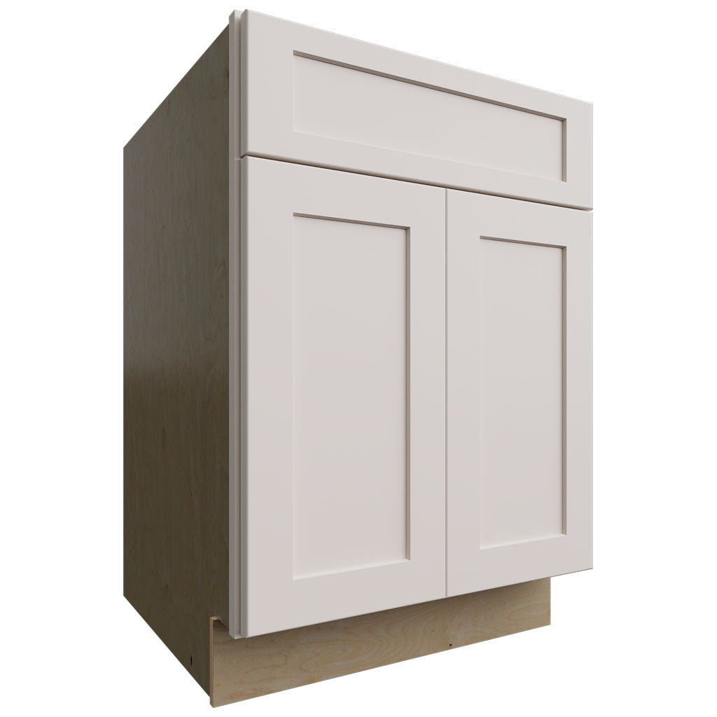 Fabuwood Allure Galaxy Dove 24" W X 34 1/2" H X 24" D Double Door Sink Base Cabinet