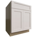 Fabuwood Allure Galaxy Dove 27" W X 34 1/2" H X 24" D Double Door Sink Base Cabinet