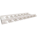 Fabuwood Allure Galaxy Dove 30" W X 1 1/2" H X 11 1/4" D  Stemware Rack