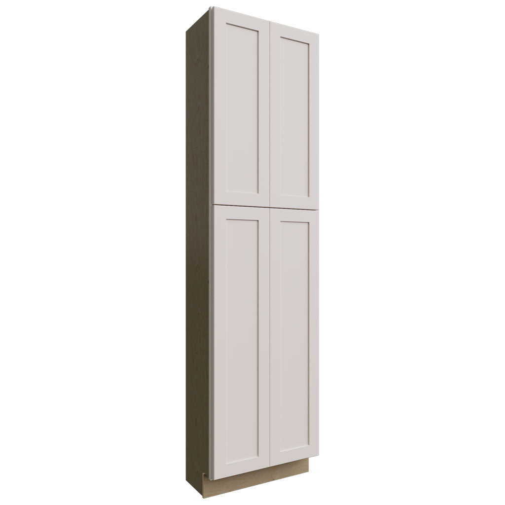 Fabuwood Allure Galaxy Dove 24" W X 90" H X 12" D Tall Pantry Cabinet