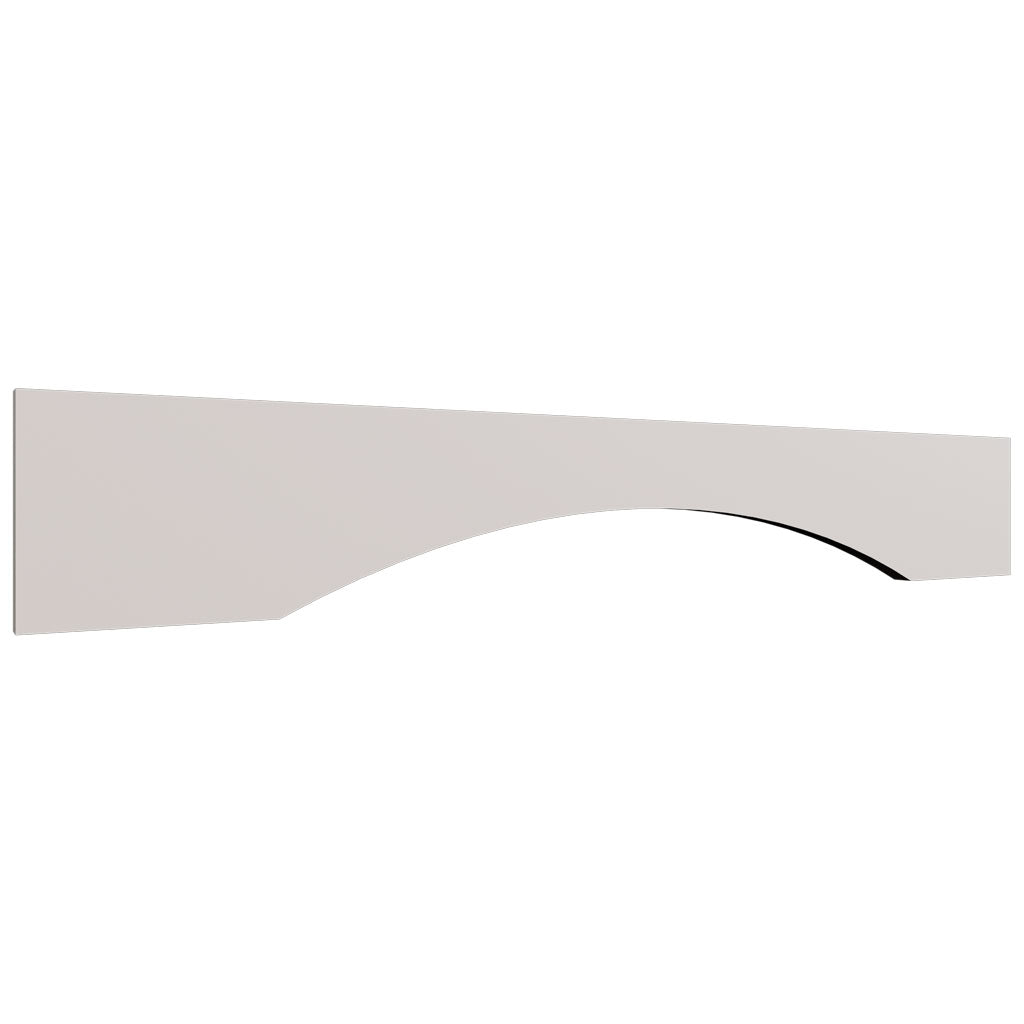 Fabuwood Allure Luna Dove 36" W X 5 1/2" H  Arched Valance