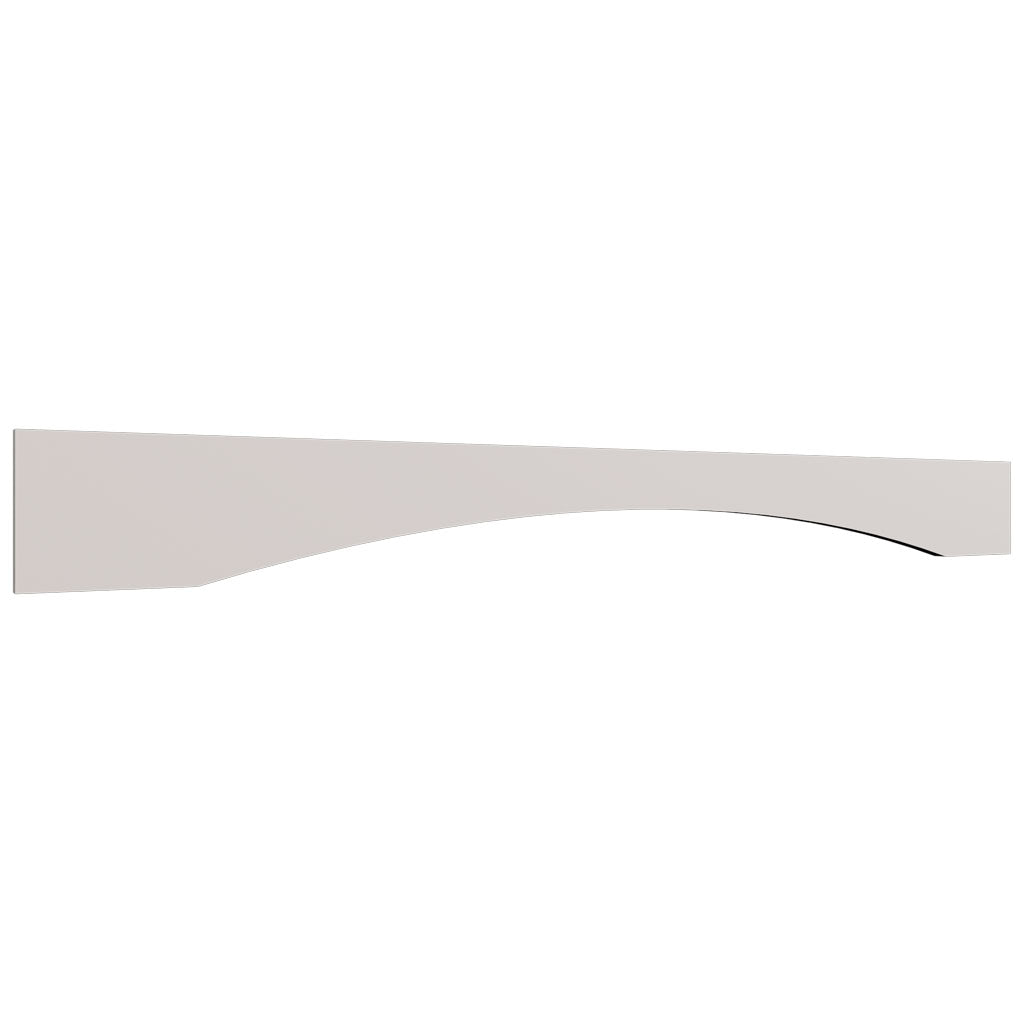 Fabuwood Allure Luna Dove 54" W X 5 1/2" H  Arched Valance