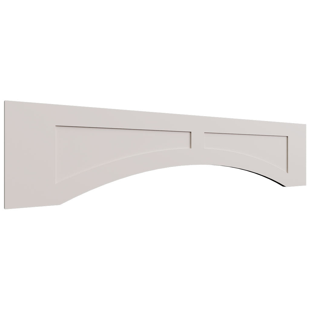 Fabuwood Allure Galaxy Dove 54" W X 12" H Arched-Raised Panel