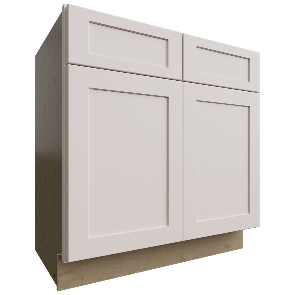 Fabuwood Allure Galaxy Dove 33" W X 34 1/2" H X 21" D Vanity Sink Base Cabinet