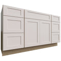 Fabuwood Allure Galaxy Dove 60" W X 34 1/2" H X 21" D Vanity Combo Single Sink Cabinet