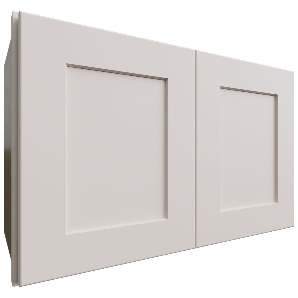 Fabuwood Allure Galaxy Dove 24" W X 15" H X 12" D Double Door Wall Cabinet