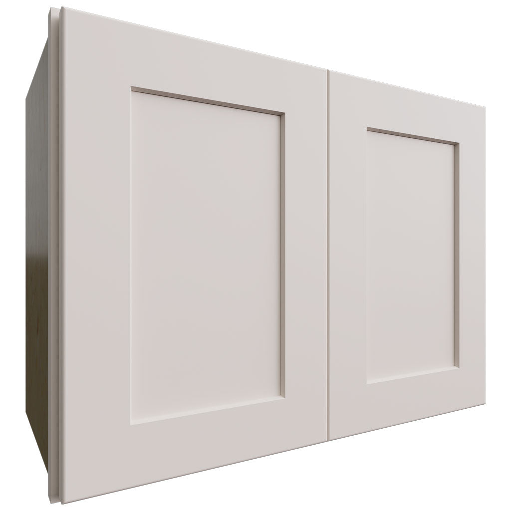 Fabuwood Allure Galaxy Dove 24" W X 18" H X 12" D Double Door Wall Cabinet