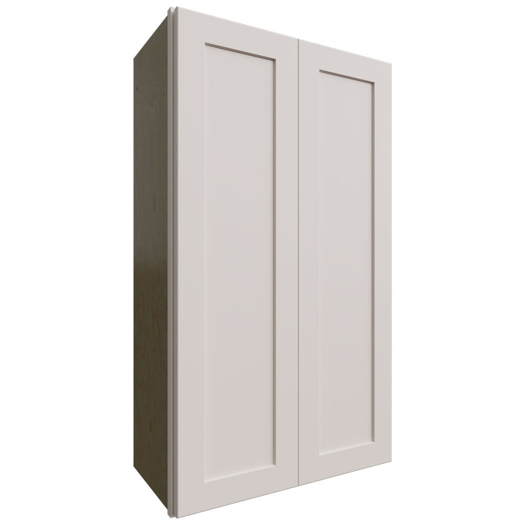 Fabuwood Allure Galaxy Dove 24" W X 42" H X 12" D Double Door Wall Cabinet