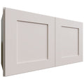 Fabuwood Allure Galaxy Dove 27" W X 15" H X 12" D Double Door Wall Cabinet