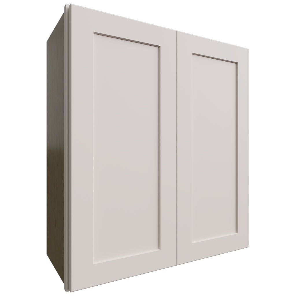 Fabuwood Allure Galaxy Dove 27" W X 30" H X 12" D Double Door Wall Cabinet