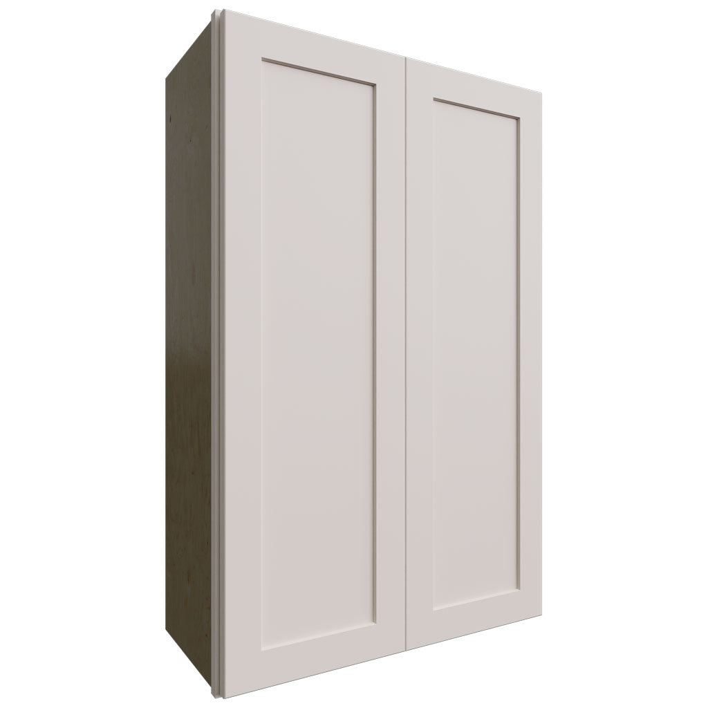 Fabuwood Allure Galaxy Dove 27" W X 42" H X 12" D Double Door Wall Cabinet