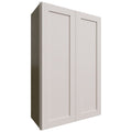 Fabuwood Allure Galaxy Dove 27" W X 42" H X 12" D Double Door Wall Cabinet