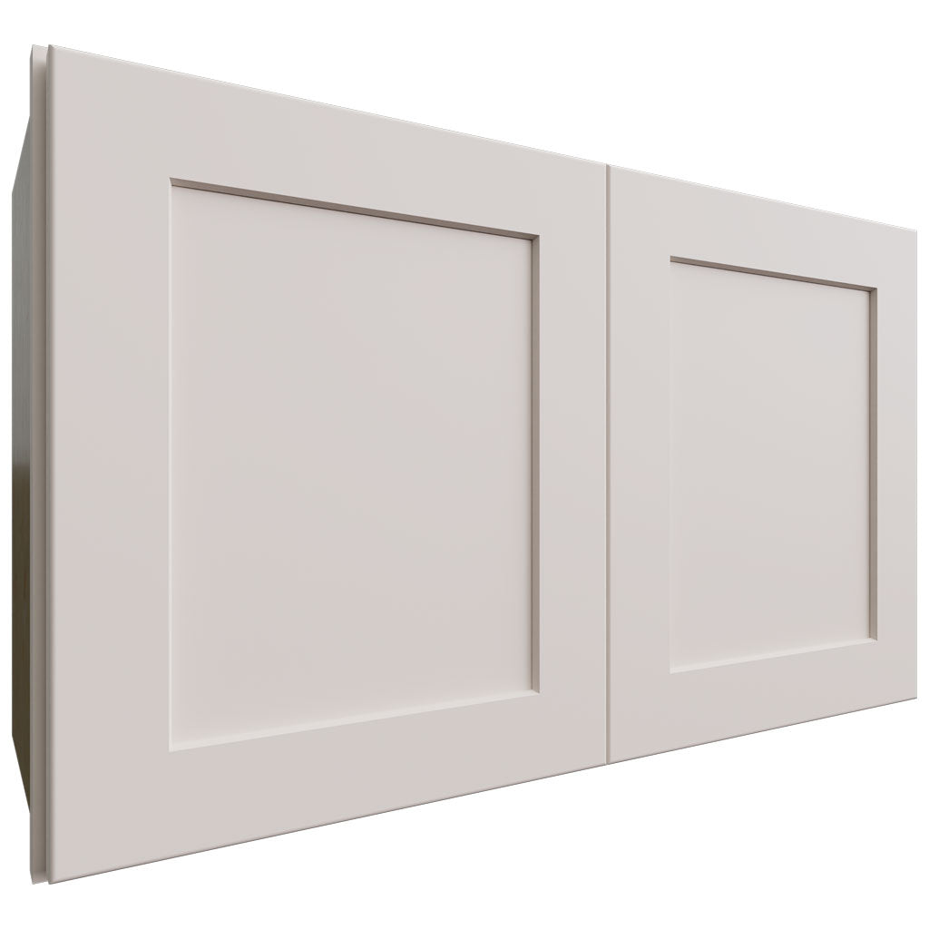 Fabuwood Allure Galaxy Dove 30" W X 18" H X 12" D Double Door Wall Cabinet