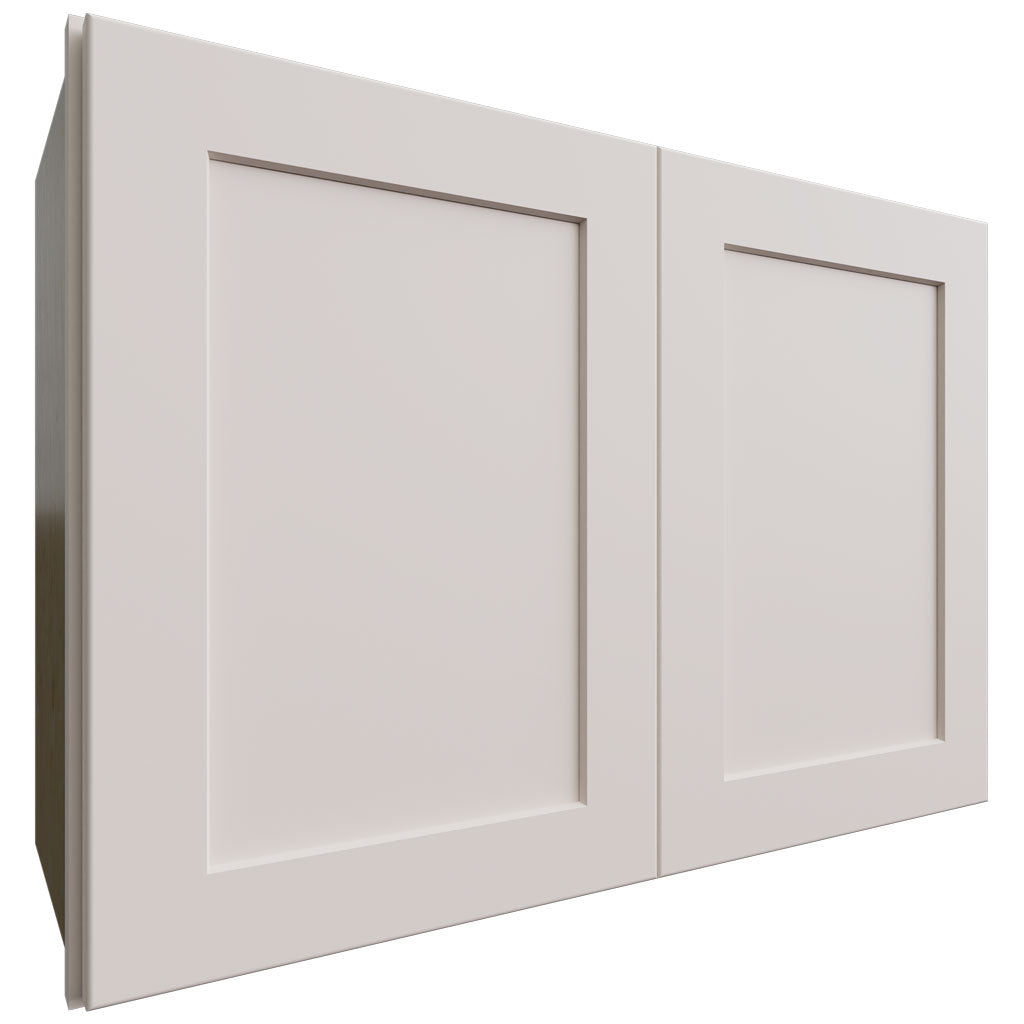 Fabuwood Allure Galaxy Dove 30" W X 21" H X 12" D Double Door Wall Cabinet