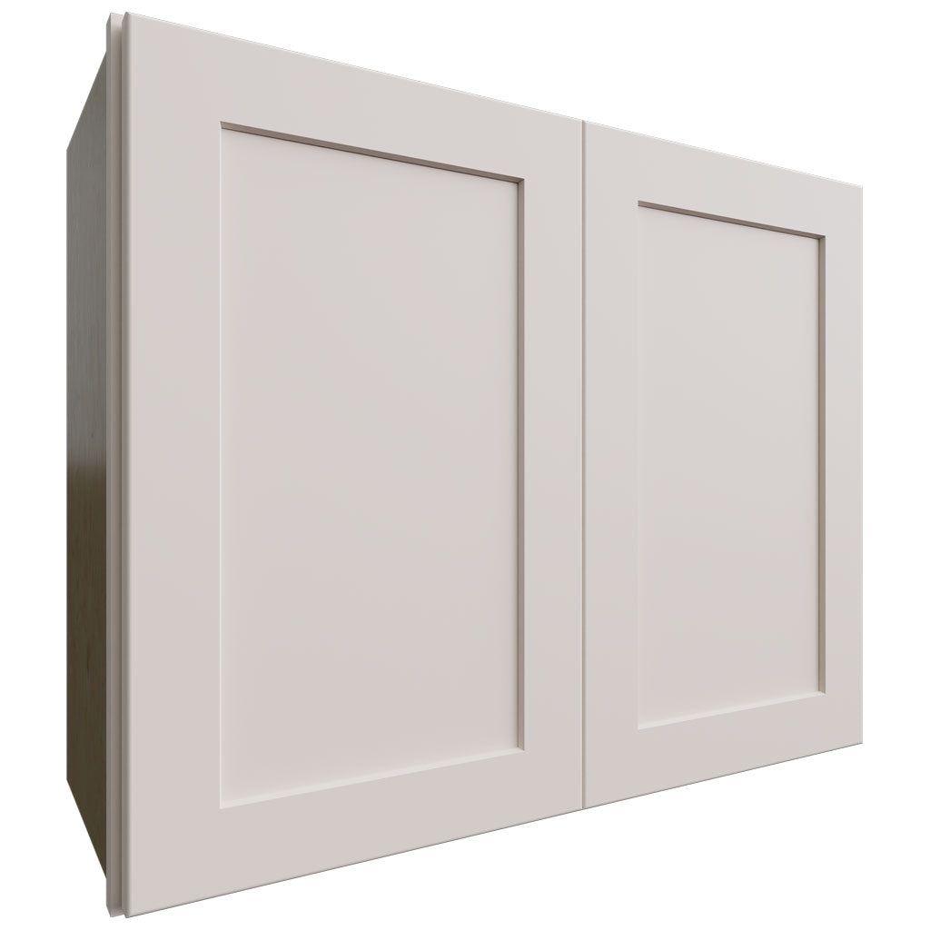 Fabuwood Allure Galaxy Dove 30" W X 24" H X 12" D Double Door Wall Cabinet