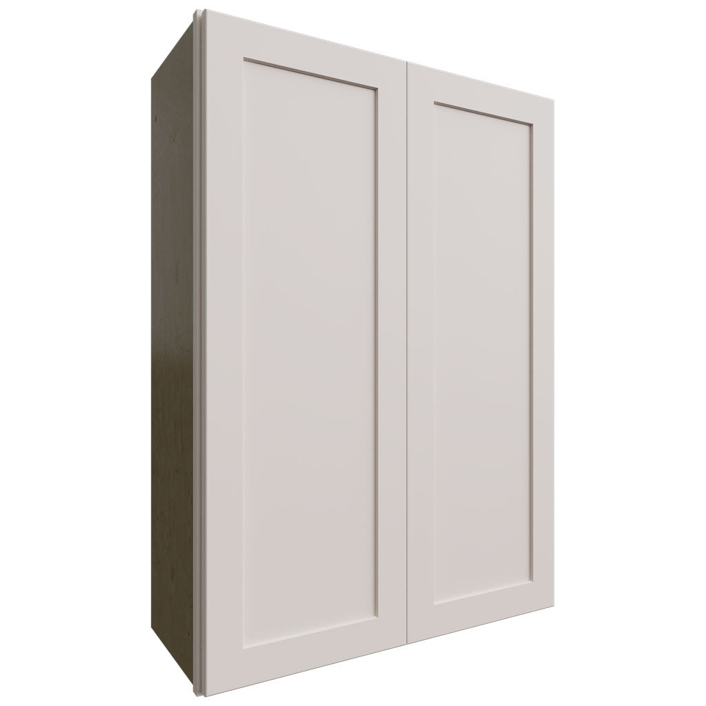 Fabuwood Allure Galaxy Dove 30" W X 42" H X 12" D Double Door Wall Cabinet