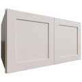 Fabuwood Allure Galaxy Dove 33" W X 18" H X 24" D Double Door Wall Cabinet