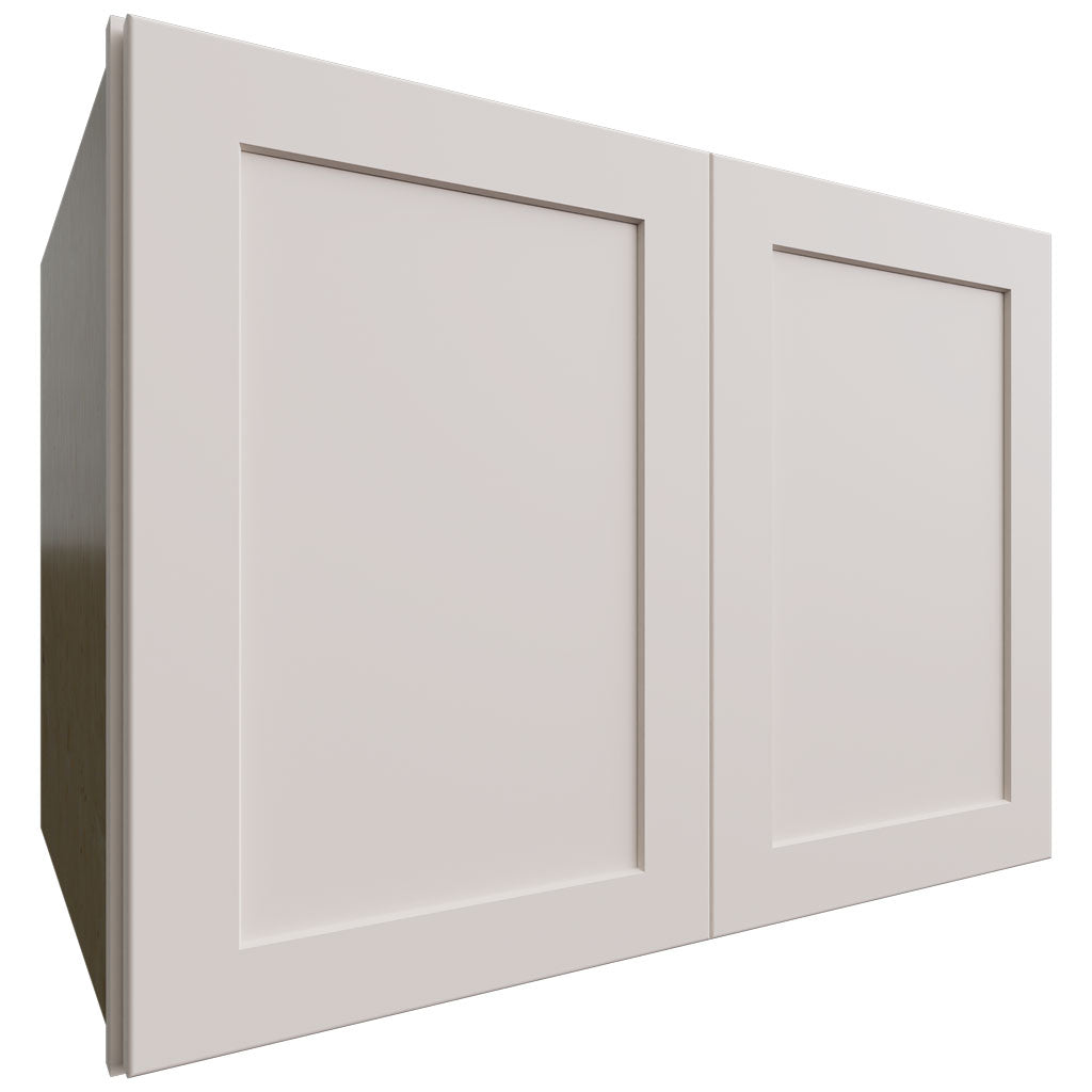 Fabuwood Allure Galaxy Dove 33" W X 24" H X 24" D Double Door Wall Cabinet