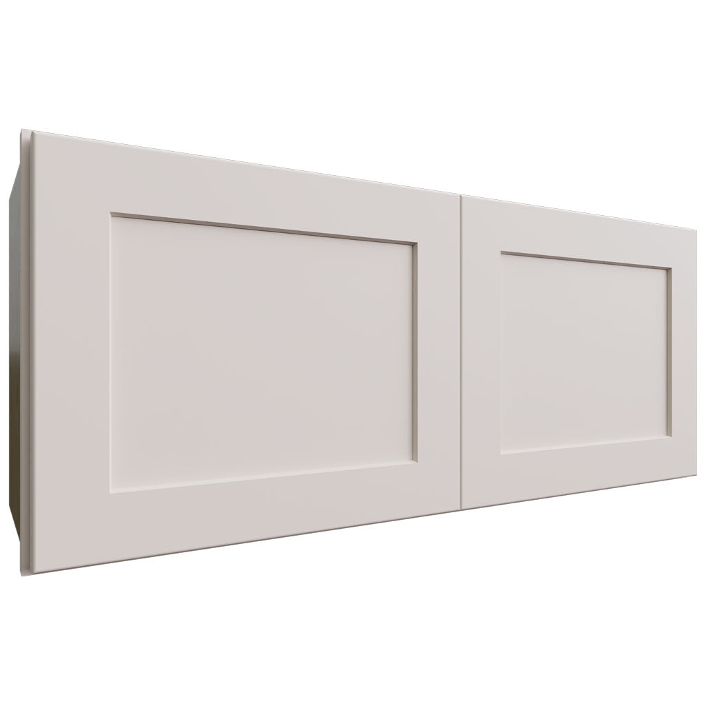 Fabuwood Allure Galaxy Dove 36" W X 15" H X 12" D Double Door Wall Cabinet