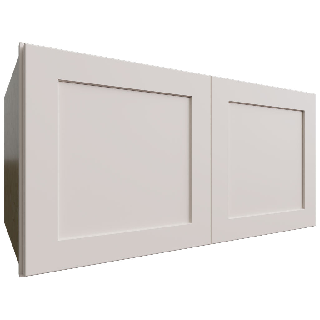 Fabuwood Allure Galaxy Dove 36" W X 18" H X 24" D Double Door Wall Cabinet
