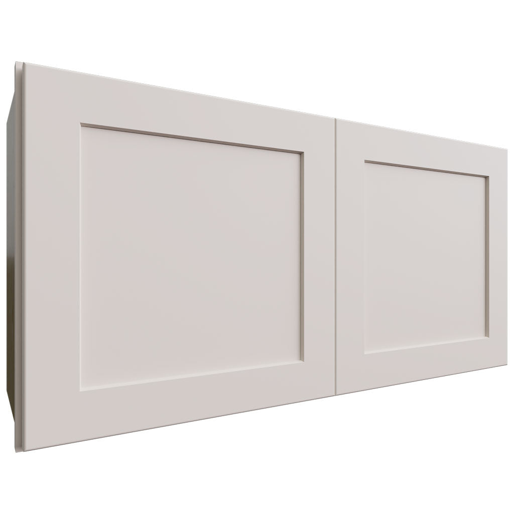 Fabuwood Allure Galaxy Dove 36" W X 18" H X 12" D Double Door Wall Cabinet