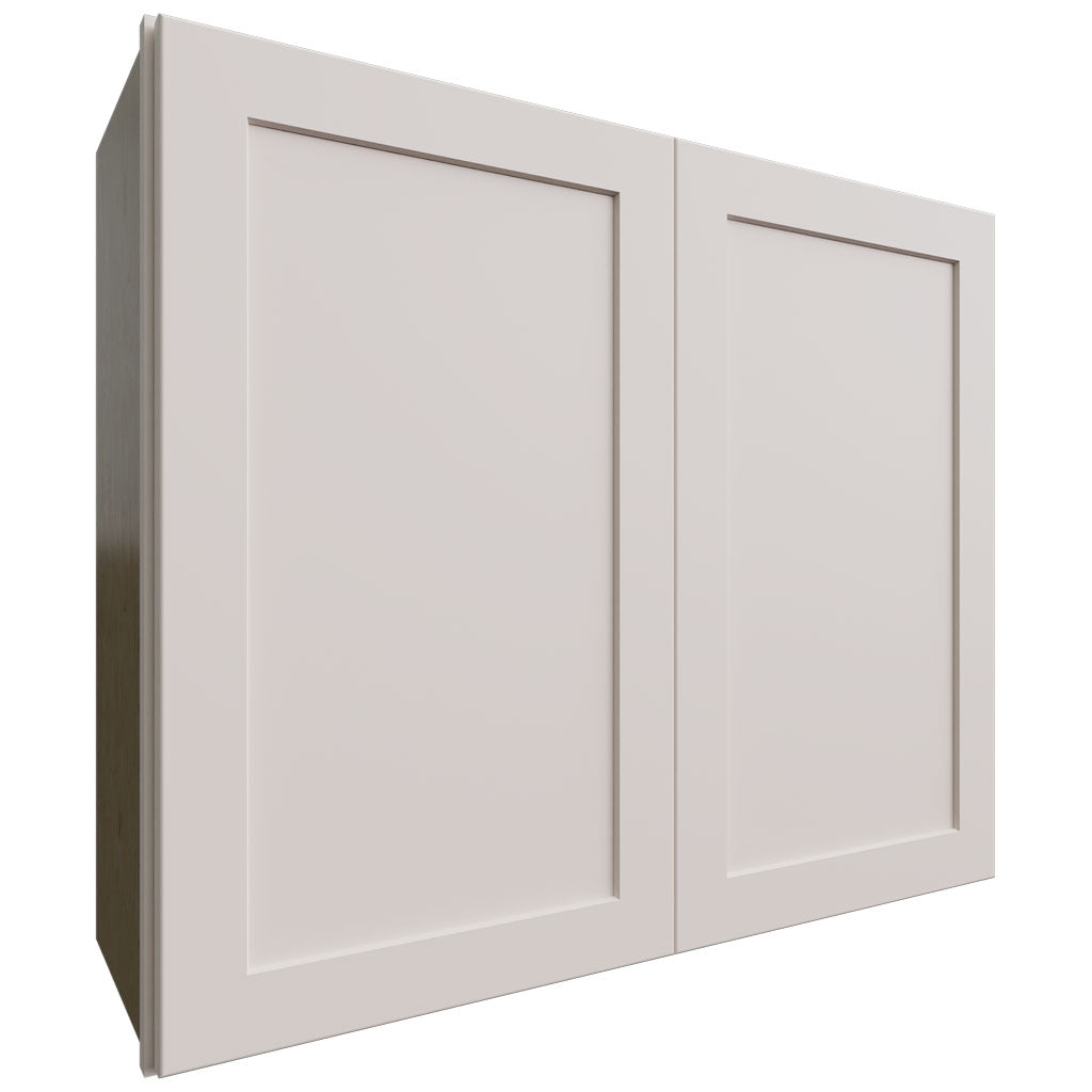Fabuwood Allure Galaxy Dove 36" W X 30" H X 12" D Double Door Wall Cabinet