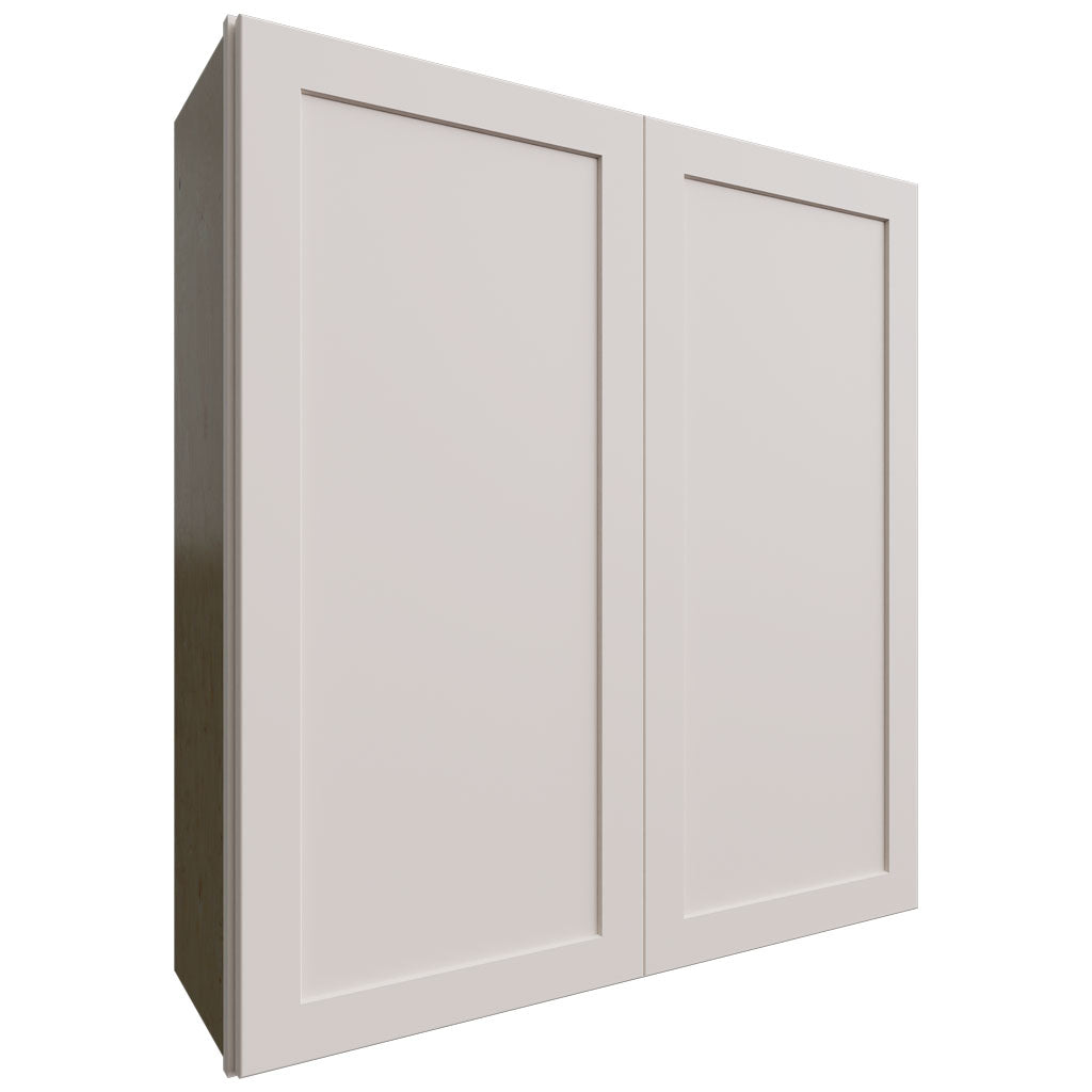 Fabuwood Allure Galaxy Dove 39" W X 42" H X 12" D Double Door Wall Cabinet