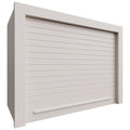 Fabuwood Allure Galaxy Dove 24" W X 18" H X 12" D Wall Appliance Garage Cabinet