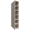 Fabuwood Allure Galaxy Dove 06" W X 36" H X 12" D Wall Wine Cube