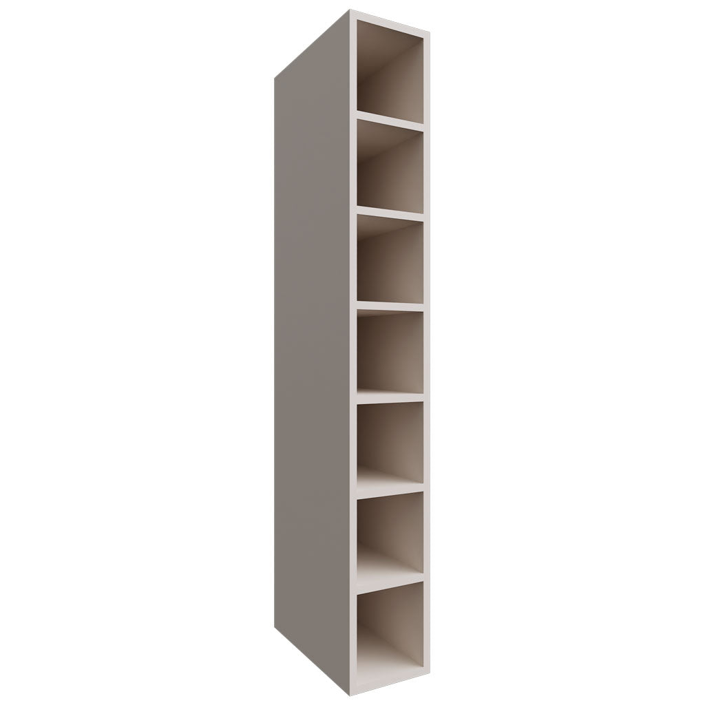 Fabuwood Allure Echo Dove 06" W X 42" H X 12" D Wall Wine Cube