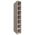 Fabuwood Allure Galaxy Dove 06" W X 42" H X 12" D Wall Wine Cube