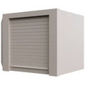 Fabuwood Allure Galaxy Dove 24" W X 18" H X 12" D Wall Diagonal Corner Garage Appliance Cabinet