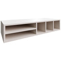 Fabuwood Allure Galaxy Dove 30" W X 06" H X 12" D Wine Organiser Cabinet