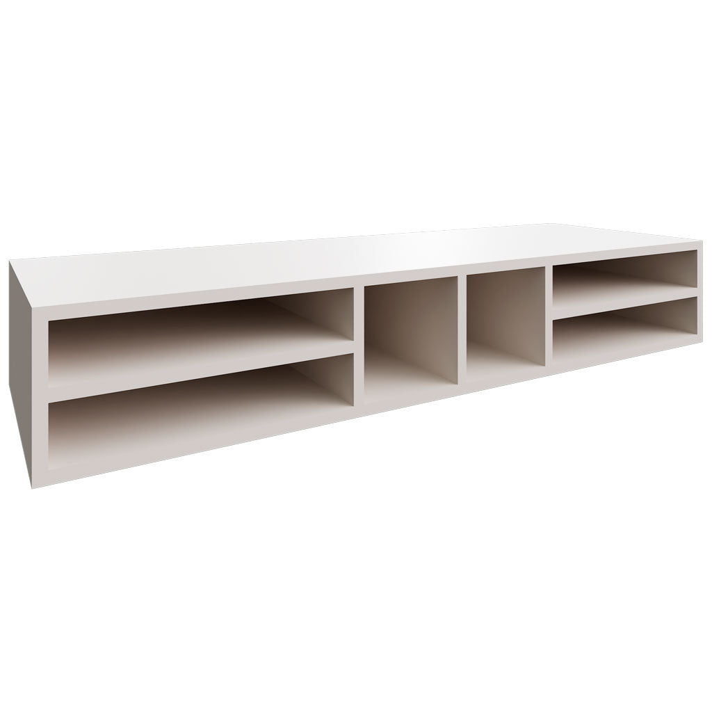 Fabuwood Allure Luna Dove 36" W X 06" H X 12" D Wine Organiser Cabinet