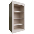 Fabuwood Allure Galaxy Dove 18" W X 36" H X 12" D Wall Open Shelf Cabinet