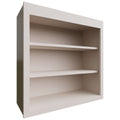 Fabuwood Allure Galaxy Dove 30" W X 30" H X 12" D Wall Open Shelf Cabinet
