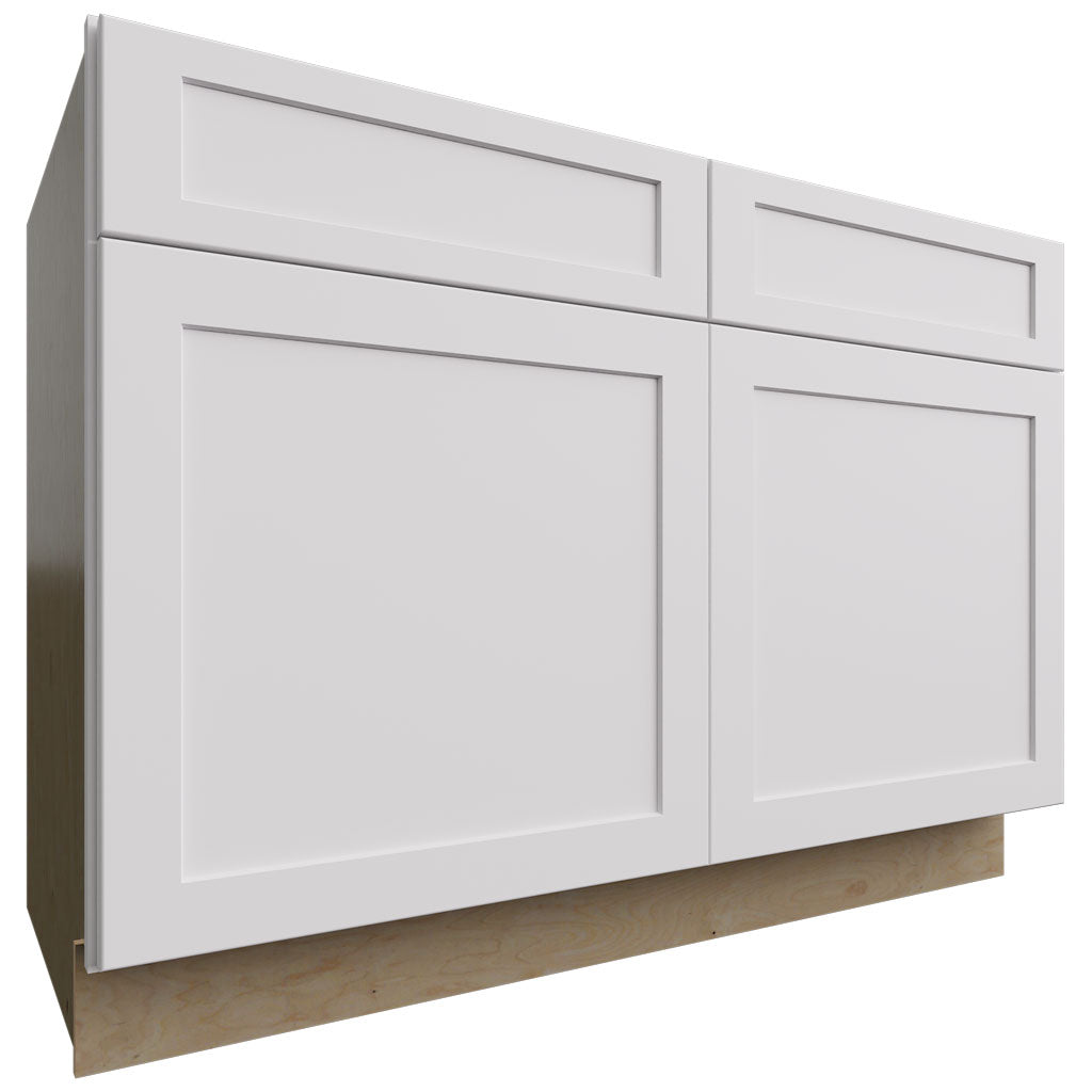Fabuwood Allure Galaxy Frost 48" W X 34 1/2" H X 24" D Double Doors/Double Drawers Base Cabinet