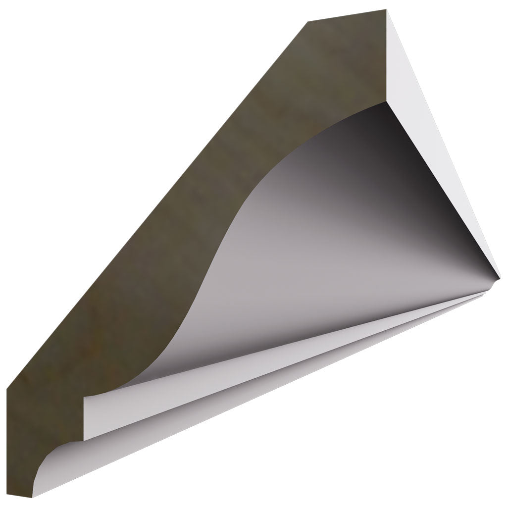 Fabuwood Allure Nexus Frost 96" W X 3 3/8" H X 2 1/2" D Large Crown Molding