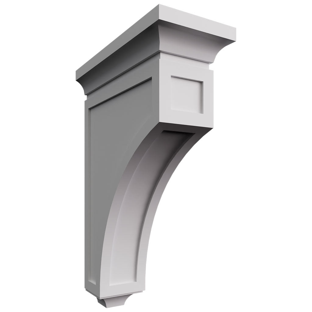 Fabuwood Allure Galaxy Frost 3 1/2" W X 12 1/4" H X 8" D Wall Corbels