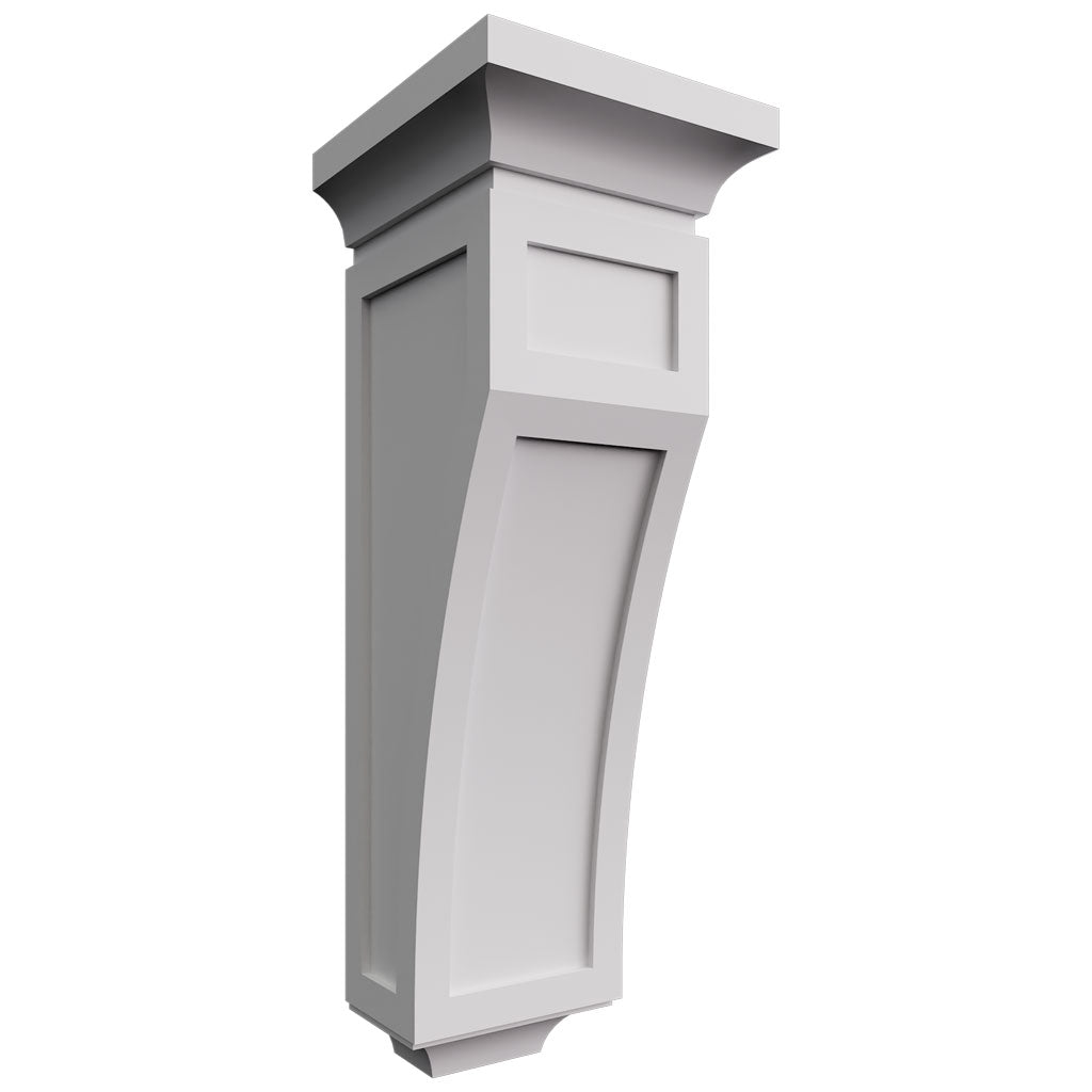 Fabuwood Allure Nexus Frost 5 1/4" W X 12 1/2" H X 4 1/2" D Wall Corbels