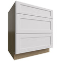 Fabuwood Allure Galaxy Frost 30" W X 34 1/2" H X 24" D 3 Drawer Base Cabinet