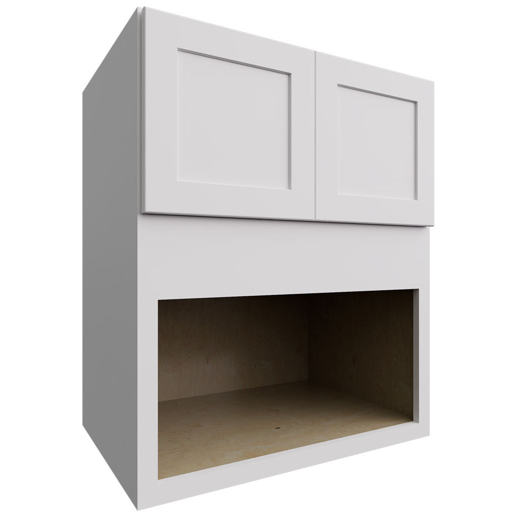 Fabuwood Allure Galaxy Frost 30" W X 36" H X 21" D Microwave Cabinet