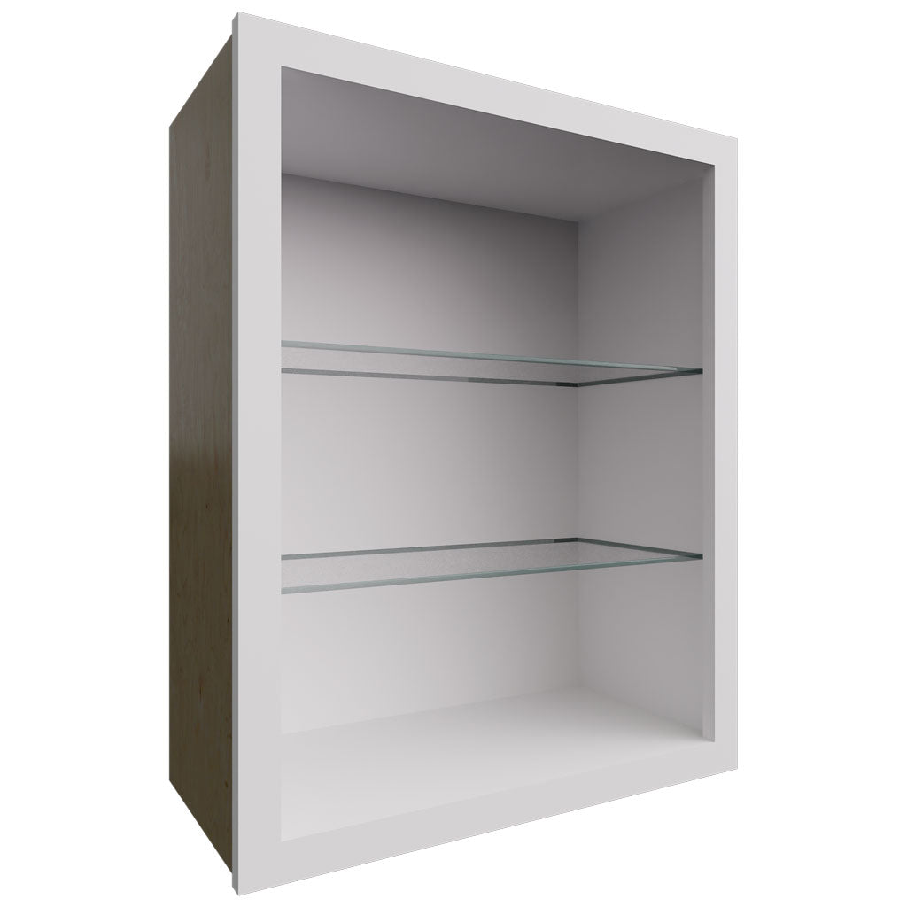 Fabuwood Allure Nexus Frost 24" W X 30" H X 12" D Wall No Door Cabinet