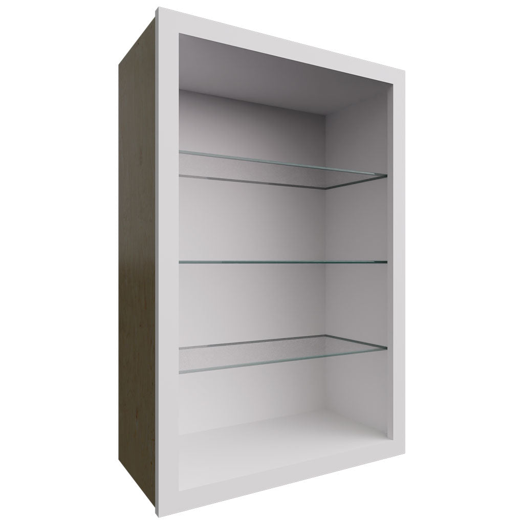 Fabuwood Allure Galaxy Frost 24" W X 36" H X 12" D Wall No Door Cabinet