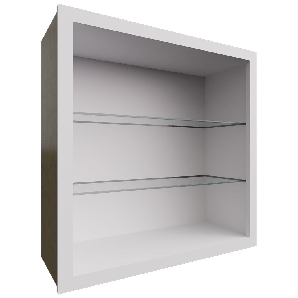 Fabuwood Allure Luxe Frost 30" W X 30" H X 12" D Wall No Door Cabinet