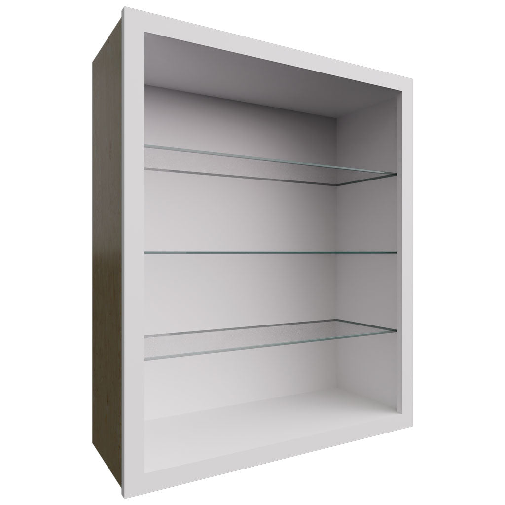 Fabuwood Allure Luxe Frost 30" W X 36" H X 12" D Wall No Door Cabinet