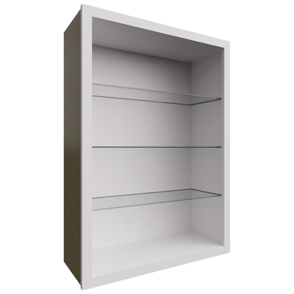 Fabuwood Allure Luxe Frost 30" W X 42" H X 12" D Wall No Door Cabinet