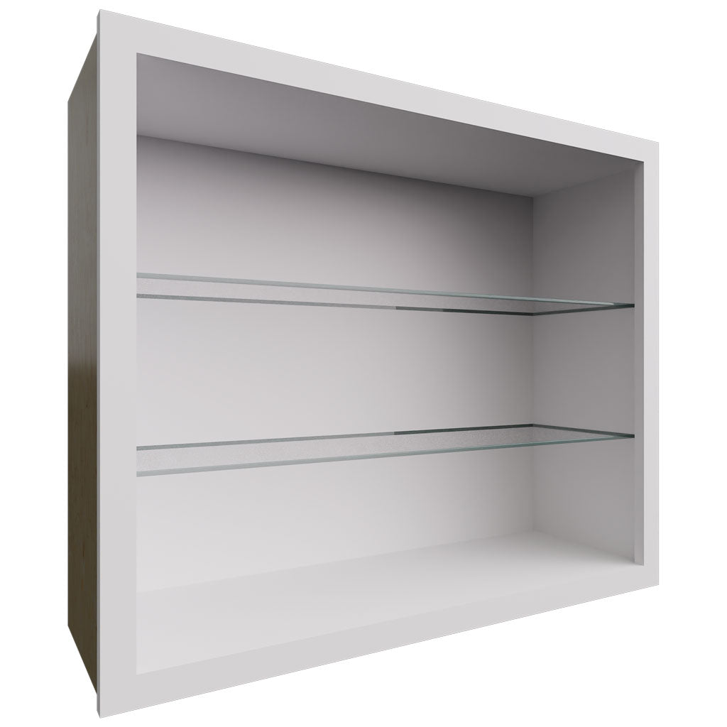 Fabuwood Allure Galaxy Frost 36" W X 30" H X 12" D Wall No Door Cabinet