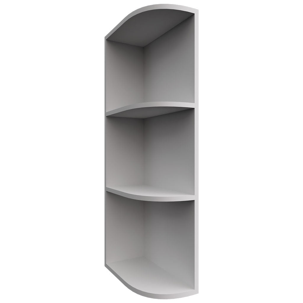 Fabuwood Allure Galaxy Frost 06" W X 30" H X 12" D Wall Open Left End Cabinet